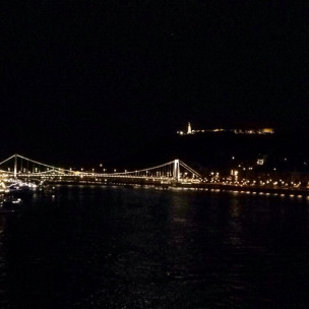 River Danube at night
